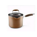 Bronze 3.5 Quart Straining Saucepan